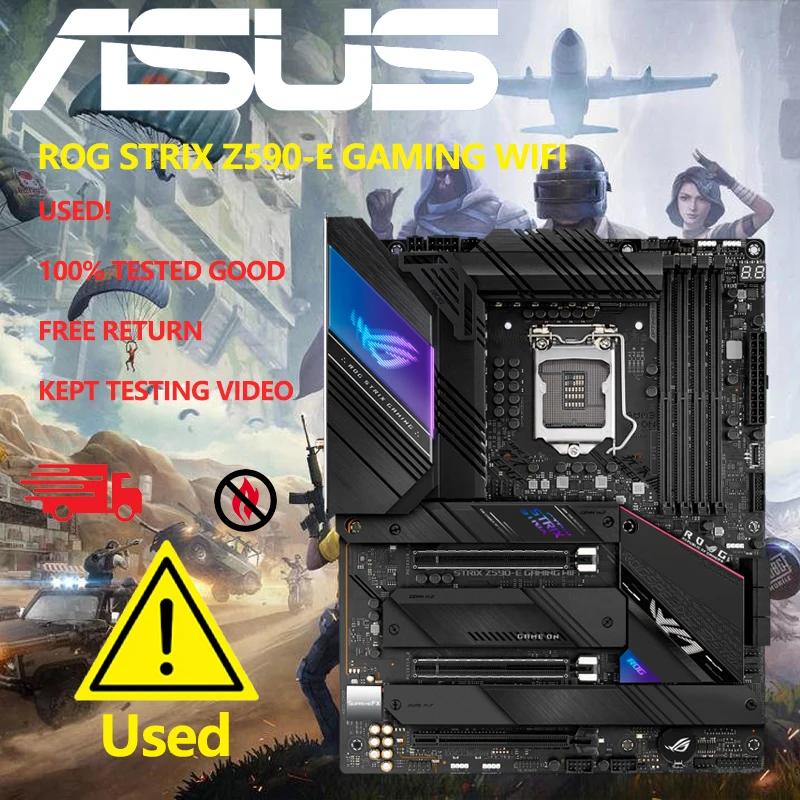 ROG Strix Z590-E ӿ  6E ATX , PCIe 4.0, 14 + 2 Ŀ , Ʈ 4, 4xM.2 SSD 